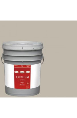 Glidden Premium 5-gal. #HDGWN36D Silver Clamshell Flat Latex Interior Paint with Primer - HDGWN36DP-05F