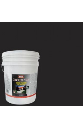 ANViL 5 gal. Black Exterior/Interior Acrylic Solid Color Penetrating Concrete Stain - 150905