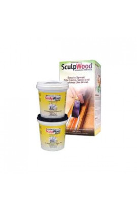SYSTEM THREE 1-qt. SculpWood Paste Two Part Epoxy Paste Kit with 16 oz. Resin 16 oz. Hardener - 207758