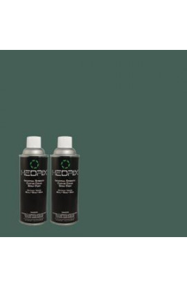 Hedrix 11 oz. Match of MQ6-1 Ocean Abyss Gloss Custom Spray Paint (2-Pack) - G02-MQ6-1