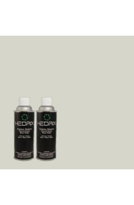 Hedrix 11 oz. Match of PPU12-11 Salt Glaze Flat Custom Spray Paint (2-Pack) - F02-PPU12-11