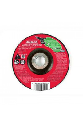 Diablo 4 in. x 1/4 in.x 5/8 in. Masonry Grinding Disc with Depressed Center - DBD040250701C