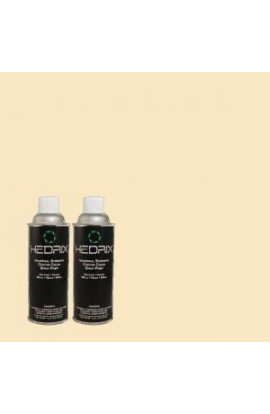 Hedrix 11 oz. Match of PPU6-10 Cream Puff Gloss Custom Spray Paint (2-Pack) - G02-PPU6-10