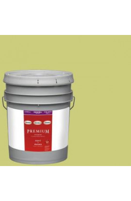 Glidden Premium 5-gal. #HDGG14 Granny Smith Apple Eggshell Latex Interior Paint with Primer - HDGG14P-05E