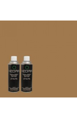 Hedrix 11 oz. Match of 290F-6 Warm Earth Gloss Custom Spray Paint (2-Pack) - G02-290F-6