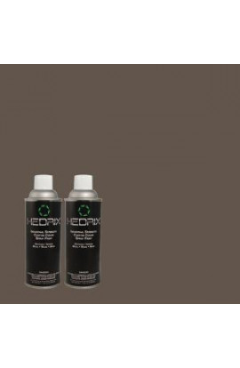 Hedrix 11 oz. Match of 3B45-6 Stormy Wonder Low Lustre Custom Spray Paint (2-Pack) - 3B45-6