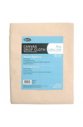 Sigman 11 ft. 6 in. x 14 ft. 6 in., 8 oz. Canvas Drop Cloth - CD081215