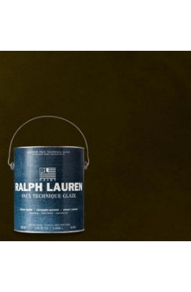 Ralph Lauren 1-gal. Defender Green Antique Leather Specialty Finish Interior Paint - AL07