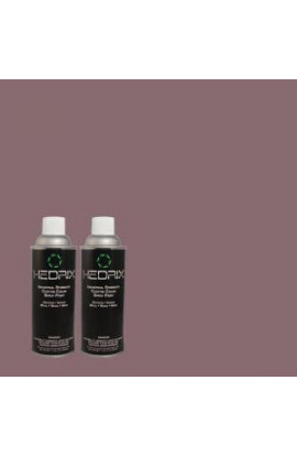 Hedrix 11 oz. Match of RAH-75 Wood Violet Semi-Gloss Custom Spray Paint (2-Pack) - SG02-RAH-75