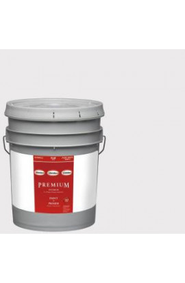 Glidden Premium 5-gal. #HDGV56U Pink Petal White Flat Latex Interior Paint with Primer - HDGV56UP-05F