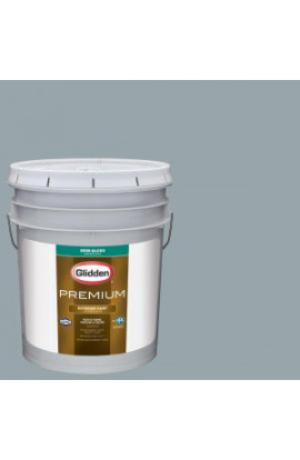 Glidden Premium 5-gal. #HDGCN24D Wintery Grey Semi-Gloss Latex Exterior Paint - HDGCN24DPX-05S