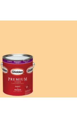Glidden Premium 1-gal. #HDGO58 Ginger Peachy Eggshell Latex Interior Paint with Primer - HDGO58P-01E
