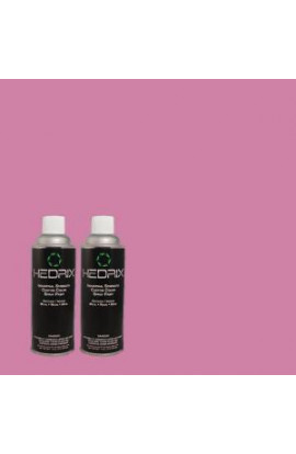 Hedrix 11 oz. Match of PPKR-28 Sassy Pink Semi-Gloss Custom Spray Paint (2-Pack) - SG02-PPKR-28