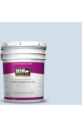 BEHR Premium Plus 5-gal. #M530-1 Ice Drop Eggshell Enamel Interior Paint - 205005