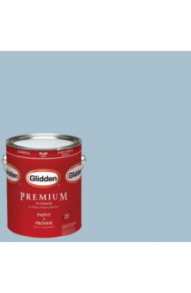 Glidden Premium 1-gal. #HDGB50U Captain's Walk Flat Latex Interior Paint with Primer - HDGB50UP-01F