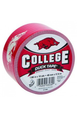 Duck College 1-7/8 in. x 30 ft. University of Arkansas Duct Tape - 240261