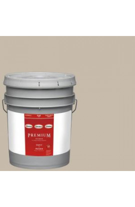 Glidden Premium 5-gal. #HDGWN58 Tawny Grey Flat Latex Interior Paint with Primer - HDGWN58P-05F