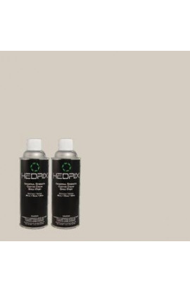 Hedrix 11 oz. Match of QE-49 Mexican Silver Semi-Gloss Custom Spray Paint (2-Pack) - SG02-QE-49