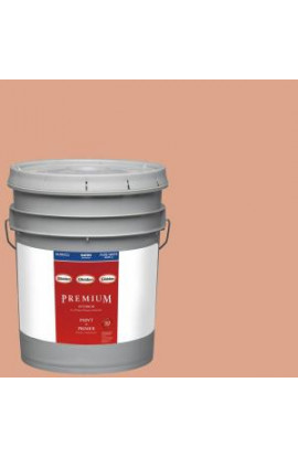 Glidden Premium 5-gal. #HDGO10 Cozy Melon Satin Latex Interior Paint with Primer - HDGO10P-05SA
