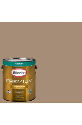 Glidden Premium 1-gal. #HDGWN34U Reindeer Fur Semi-Gloss Latex Exterior Paint - HDGWN34UPX-01S