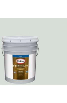 Glidden Premium 5-gal. #HDGCN16D Mint Shadow Satin Latex Exterior Paint - HDGCN16DPX-05SA