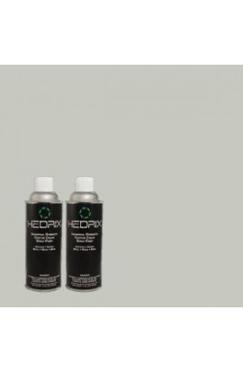 Hedrix 11 oz. Match of PPU12-10 Misty Morn Low Lustre Custom Spray Paint (2-Pack) - LL02-PPU12-10