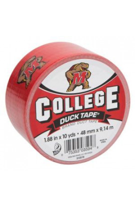 Duck College 1-7/8 in. x 30 ft. University of Maryland Duct Tape (6-Pack) - 240290