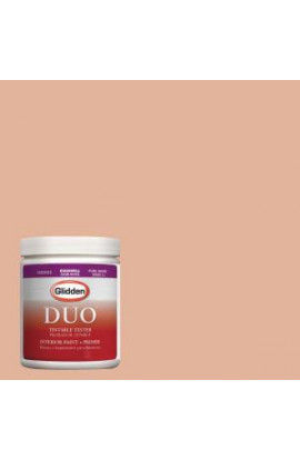 Glidden DUO 8 oz. #HDGO10U Asian Apricot Latex Interior Paint Tester - HDGO10U-08D