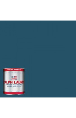 Ralph Lauren 1-qt. Reservoir Blue Flat Interior Paint - RL1812-04F
