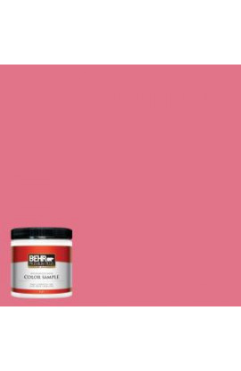 BEHR Premium Plus 8 oz. #120B-6 Watermelon Pink Interior/Exterior Paint Sample - 120B-6PP