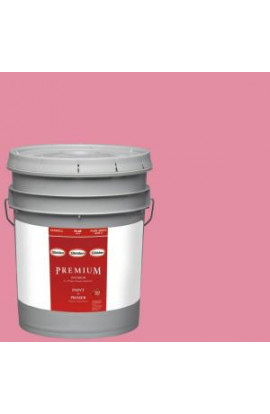 Glidden Premium 5-gal. #HDGR15 Pinkety Pink Flat Latex Interior Paint with Primer - HDGR15P-05F