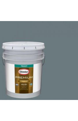Glidden Premium 5-gal. #HDGCN26U Grey Green Wetland Semi-Gloss Latex Exterior Paint - HDGCN26UPX-05S