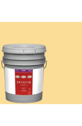 Glidden Premium 5-gal. #HDGY15 Buttered Sweet Corn Eggshell Latex Interior Paint with Primer - HDGY15P-05E
