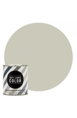 Jeff Lewis Color 1-qt. #JLC211 Canvas Quarter-Gloss Ultra-Low VOC Interior Paint - 304211