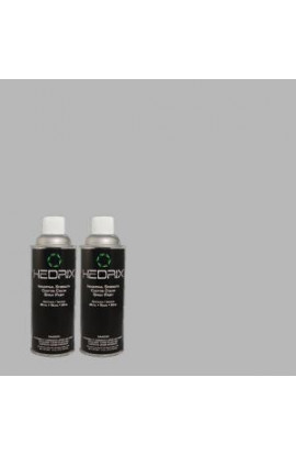 Hedrix 11 oz. Match of MQ5-23 Intercoastal Gray Semi-Gloss Custom Spray Paint (2-Pack) - SG02-MQ5-23