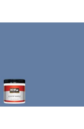 BEHR Premium Plus 8 oz. #600D-6 Blueberry Patch Interior/Exterior Paint Sample - 600D-6PP
