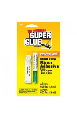 Super Glue Rear View Mirror Adhesive (12-Pack) - 15193