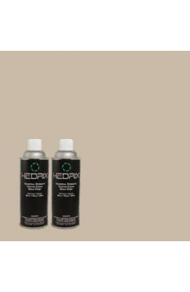 Hedrix 11 oz. Match of PPU18-12 Graceful Gray Gloss Custom Spray Paint (2-Pack) - G02-PPU18-12