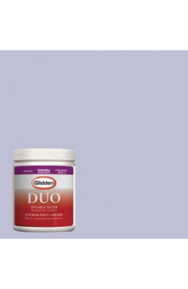 Glidden DUO 8 oz. #HDGV42 Violet Shimmer Latex Interior Paint Tester - HDGV42-08D