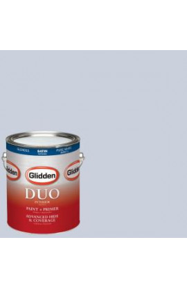 Glidden DUO 1-gal. #HDGV36U Smokey Violet Satin Latex Interior Paint with Primer - HDGV36U-01SA