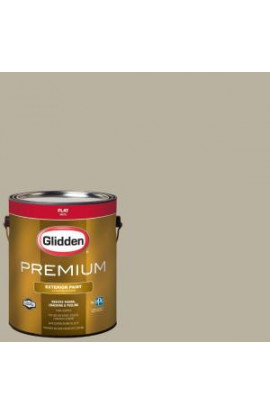 Glidden Premium 1-gal. #HDGWN63 Chimayo Sage Flat Latex Exterior Paint - HDGWN63PX-01F