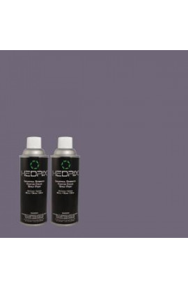 Hedrix 11 oz. Match of MQ5-15 Award Night Flat Custom Spray Paint (2-Pack) - F02-MQ5-15