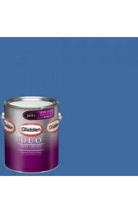 Glidden Team Colors 1-gal. #NFL-180D NFL San Diego Chargers Blue Semi-Gloss Interior Paint and Primer - NFL-180D-SG 01