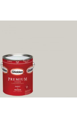 Glidden Premium 1-gal. #HDGCN02 Polished Limestone Flat Latex Interior Paint with Primer - HDGCN02P-01F