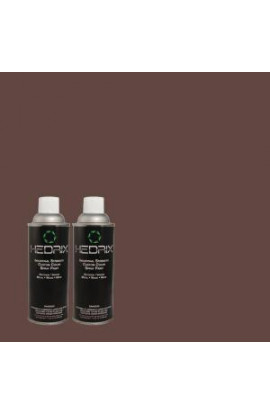 Hedrix 11 oz. Match of PPU17-20 Eclectic Purple Low Lustre Custom Spray Paint (2-Pack) - LL02-PPU17-20