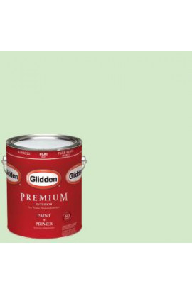 Glidden Premium 1-gal. #HDGG42D Mint Shake Flat Latex Interior Paint with Primer - HDGG42DP-01F