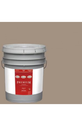 Glidden Premium 5-gal. #HDGWN25D Wright Stone Tan Flat Latex Interior Paint with Primer - HDGWN25DP-05F