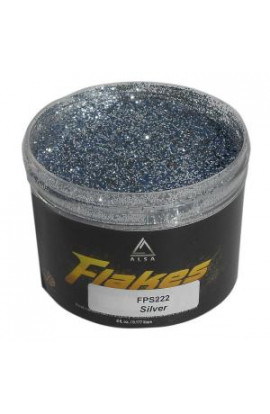 Alsa Refinish 6 oz. Silver-1 Flakes Paint Additive - FPS222