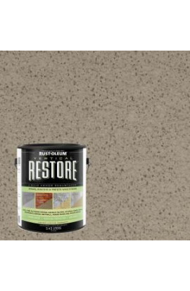 Rust-Oleum Restore 1-gal. Brownstone Vertical Liquid Armor Resurfacer for Walls and Siding - 43104
