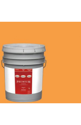 Glidden Premium 5-gal. #HDGO53 Carotene Flat Latex Interior Paint with Primer - HDGO53P-05F